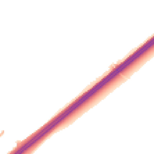 Night-time road noise heatmap for RG22 4RH
