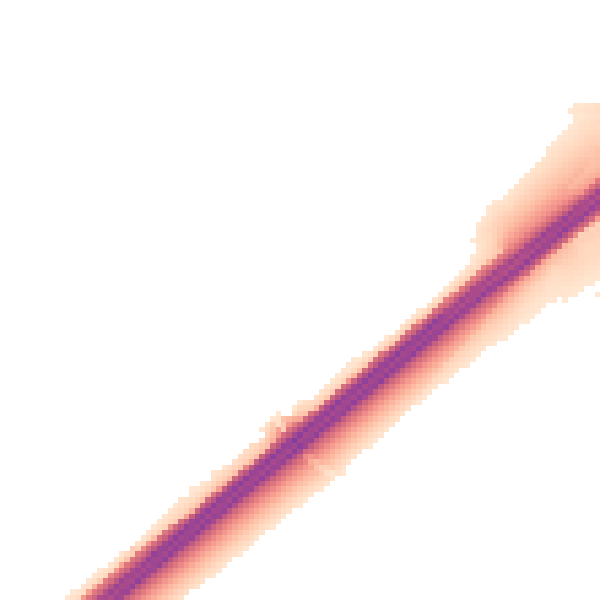 Night-time road noise heatmap for RG22 4RP