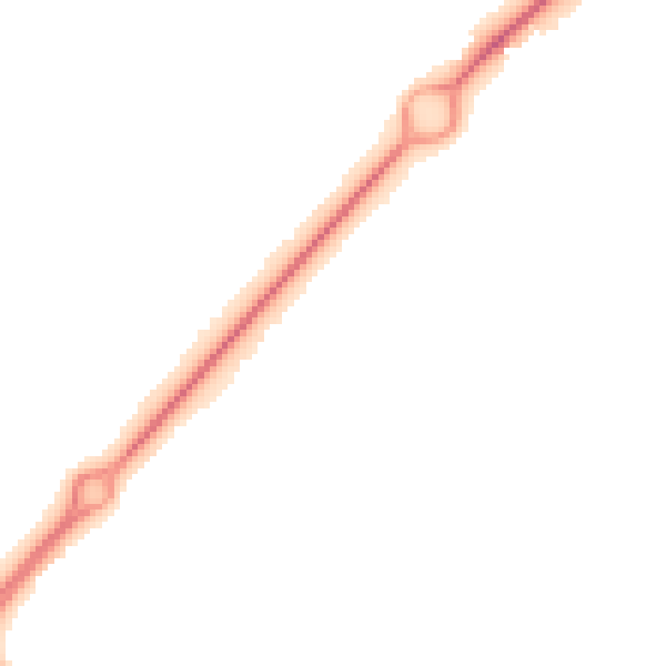 Night-time road noise heatmap for RG22 4TG