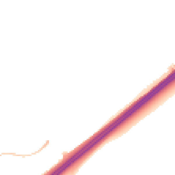 Night-time road noise heatmap for RG22 4UY