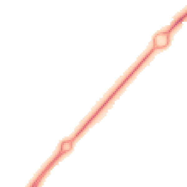 Night-time road noise heatmap for RG22 5NQ