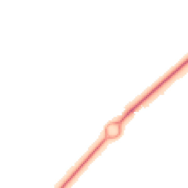 Night-time road noise heatmap for RG22 5RQ