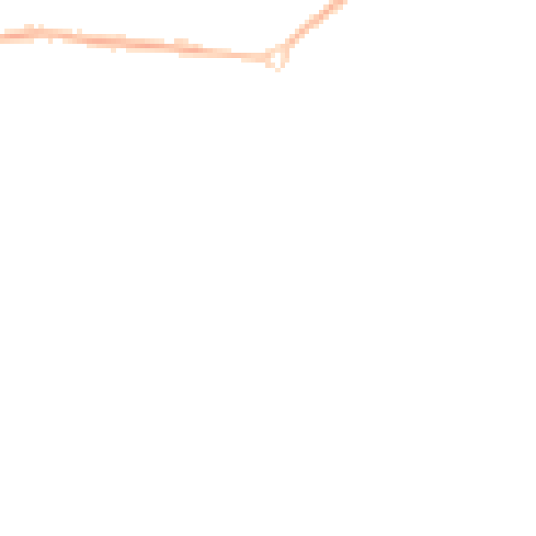 Night-time road noise heatmap for RG22 6SQ