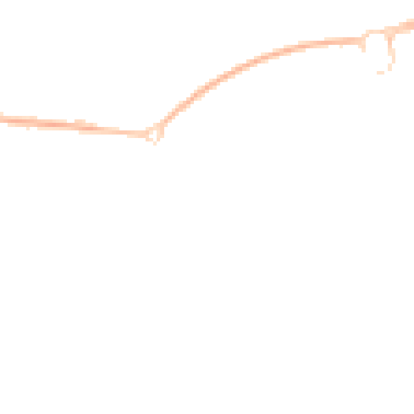 Night-time road noise heatmap for RG22 6UF