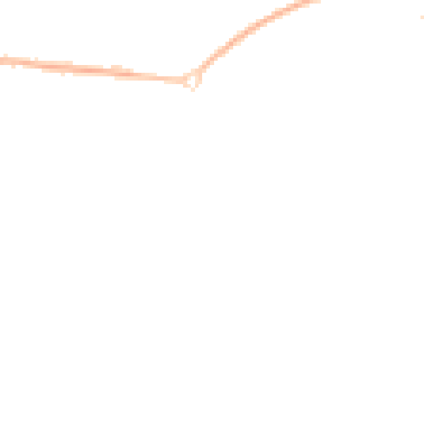 Night-time road noise heatmap for RG22 6UW