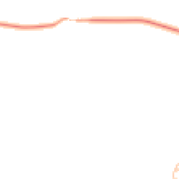 Daytime road noise heatmap for RG23 7HJ