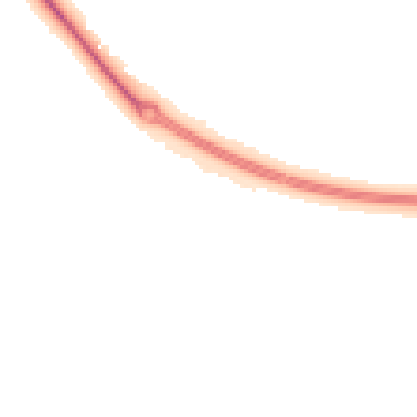 Night-time road noise heatmap for RG23 8HN