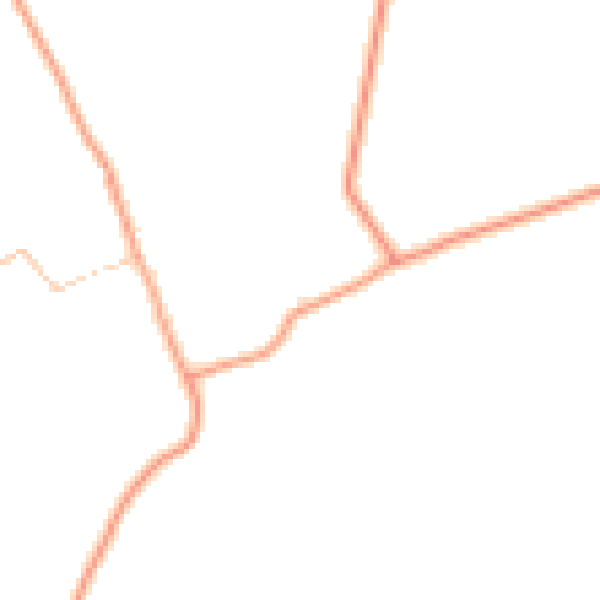 Daytime road noise heatmap for RG23 8PB