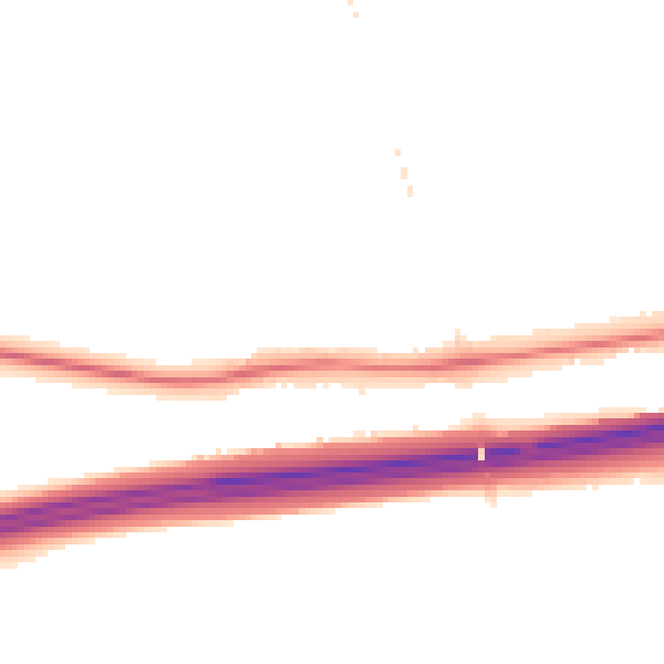Night-time road noise heatmap for RG24 7AD