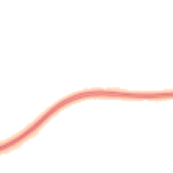 Night-time road noise heatmap for RG24 7BA