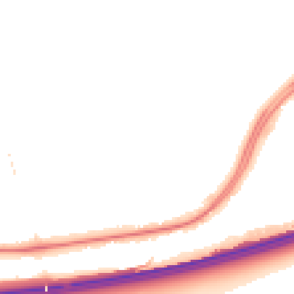 Night-time road noise heatmap for RG24 7EH