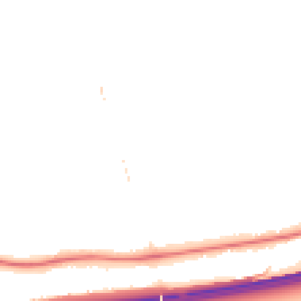 Night-time road noise heatmap for RG24 7HA
