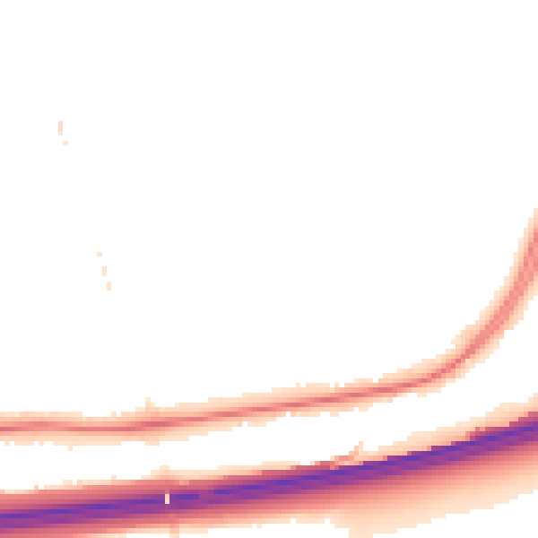 Night-time road noise heatmap for RG24 7HN