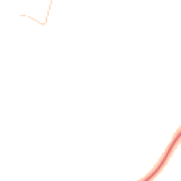 Night-time road noise heatmap for RG24 8EZ