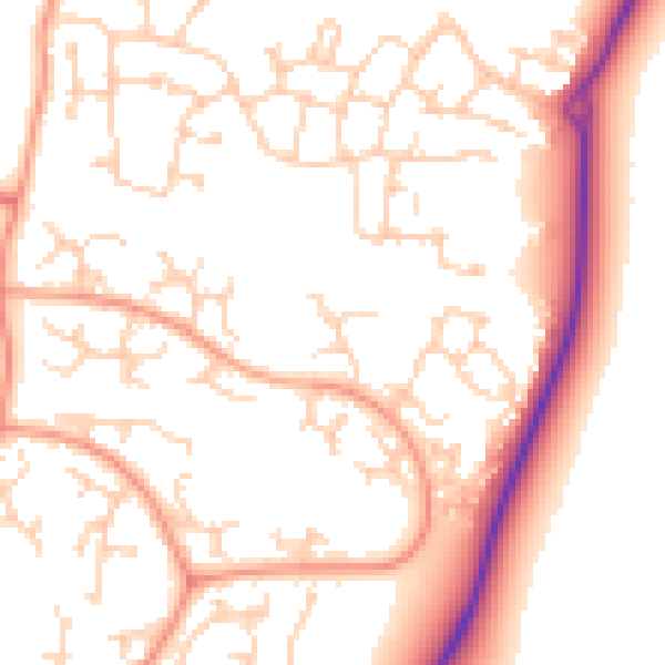 Daytime road noise heatmap for RG24 8GB