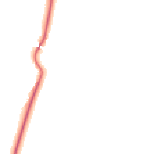 Night-time road noise heatmap for RG24 9LN