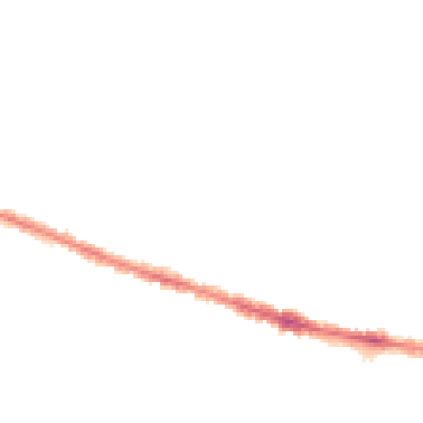 Night-time road noise heatmap for RG30 1AL