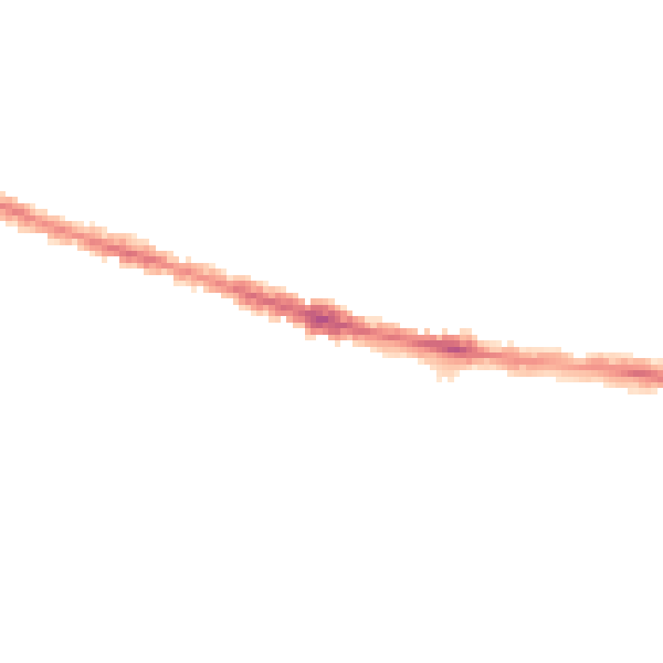 Night-time road noise heatmap for RG30 1AY
