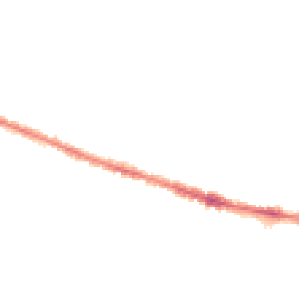 Night-time road noise heatmap for RG30 1BQ
