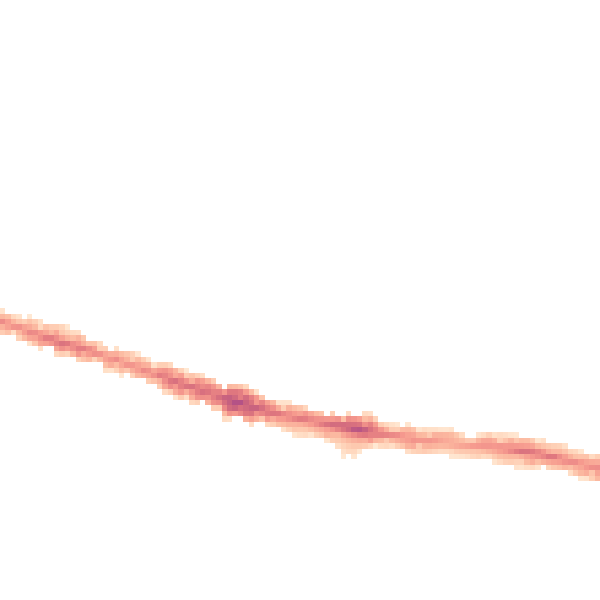 Night-time road noise heatmap for RG30 1BU