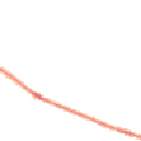 Night-time road noise heatmap for RG30 1BZ