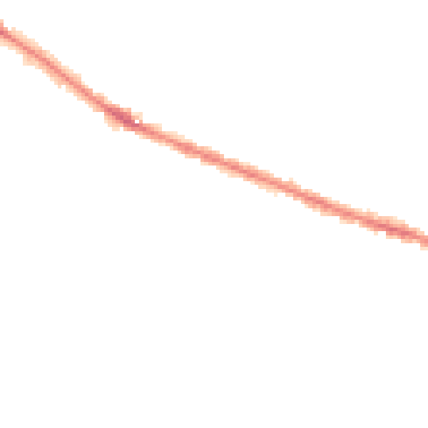 Night-time road noise heatmap for RG30 1EY