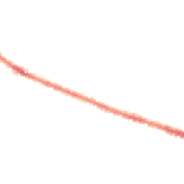 Night-time road noise heatmap for RG30 1LG