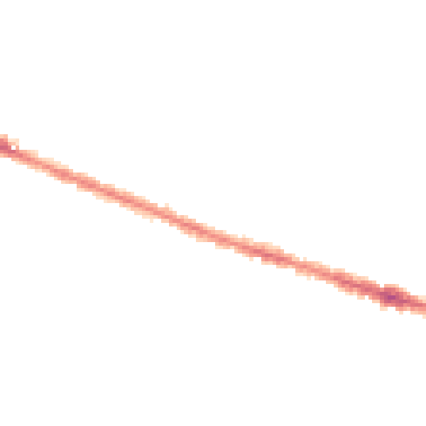 Night-time road noise heatmap for RG30 1LR