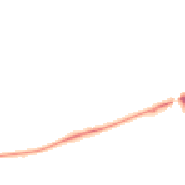 Night-time road noise heatmap for RG30 2EP