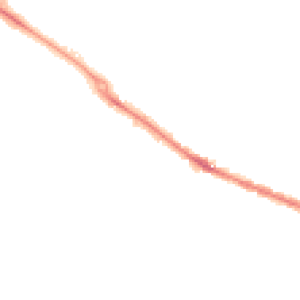 Night-time road noise heatmap for RG30 2QX