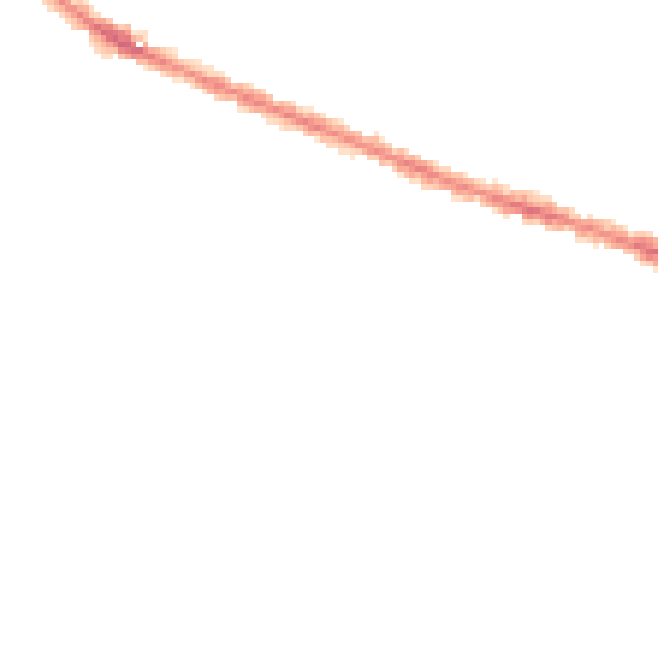 Night-time road noise heatmap for RG30 2RT