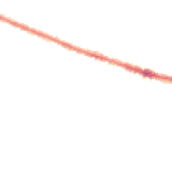 Night-time road noise heatmap for RG30 2SU