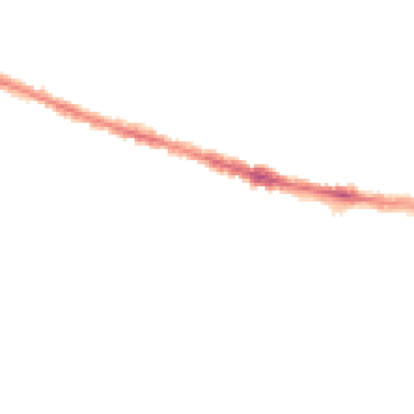 Night-time road noise heatmap for RG30 2TP