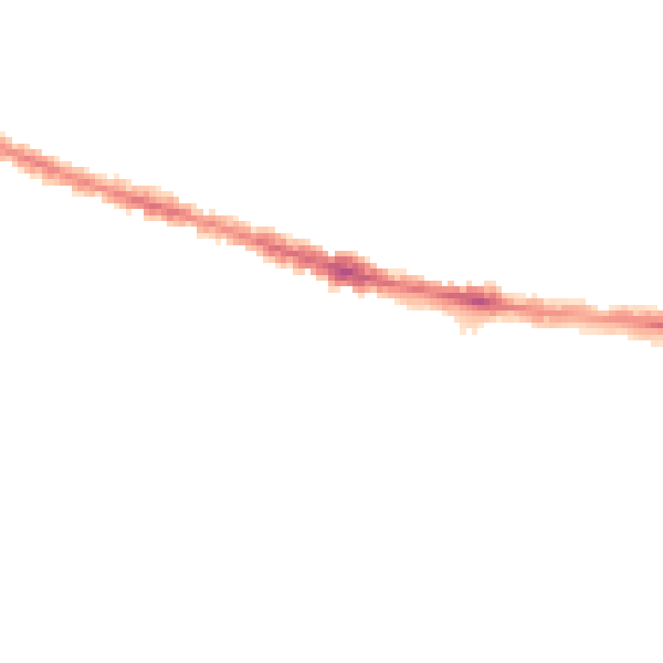 Night-time road noise heatmap for RG30 2UD
