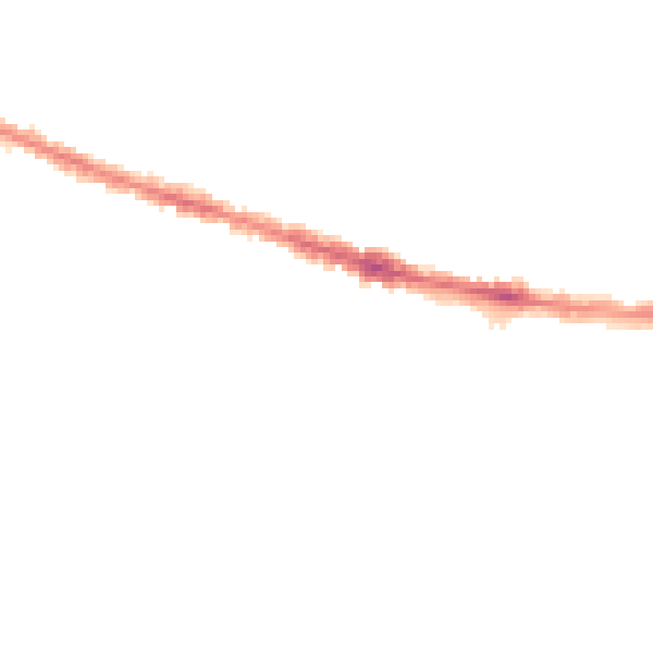 Night-time road noise heatmap for RG30 2UL