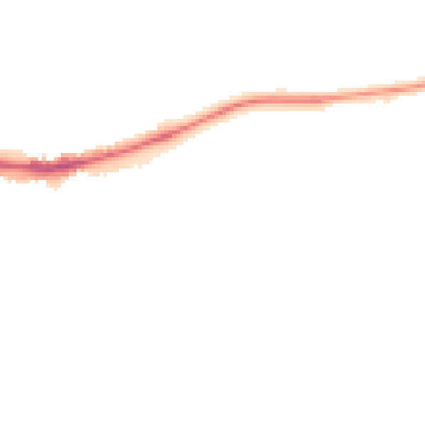 Night-time road noise heatmap for RG30 3BQ