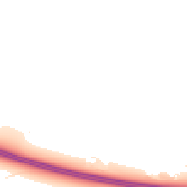 Night-time road noise heatmap for RG30 3XH