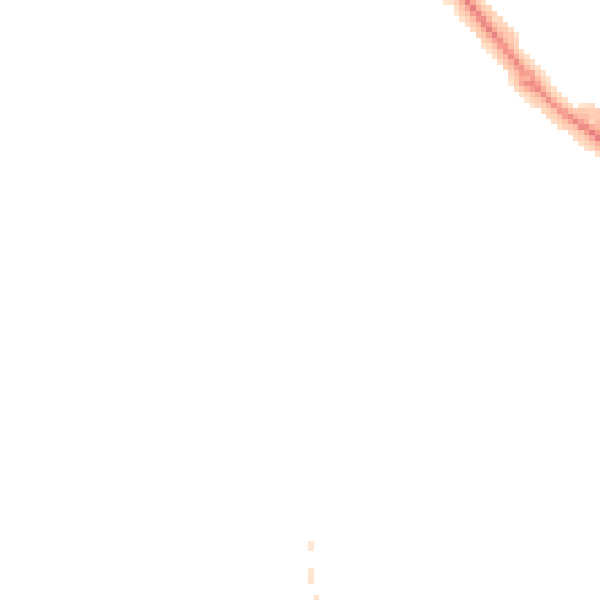 Night-time road noise heatmap for RG30 6BD