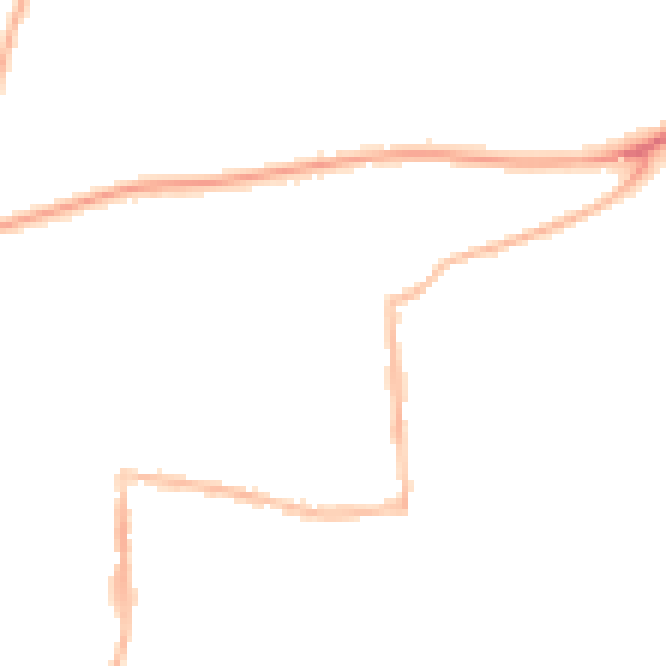 Night-time road noise heatmap for RG4 5AF
