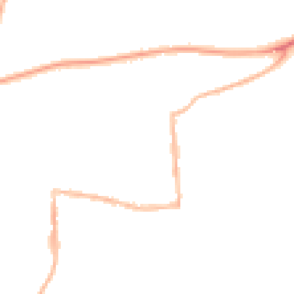 Night-time road noise heatmap for RG4 5AP