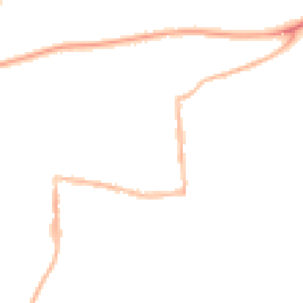 Night-time road noise heatmap for RG4 5AT