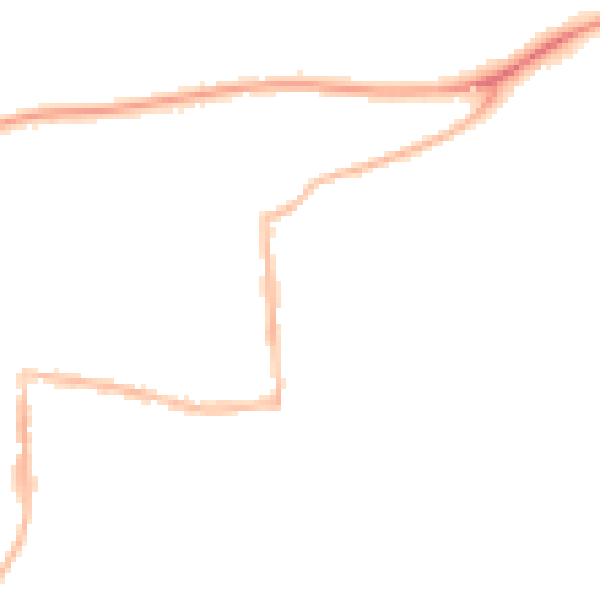 Night-time road noise heatmap for RG4 5BE