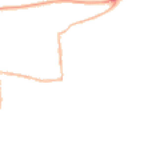 Night-time road noise heatmap for RG4 5BG