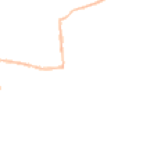 Night-time road noise heatmap for RG4 5BS
