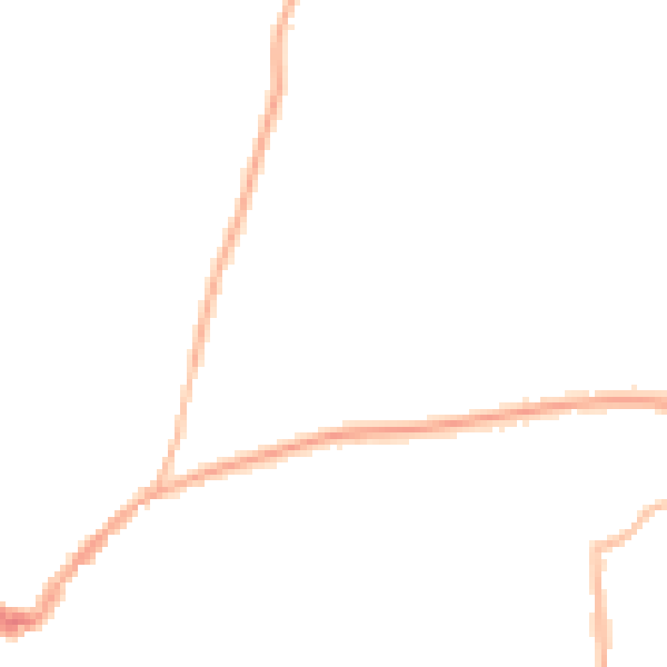 Night-time road noise heatmap for RG4 5EY