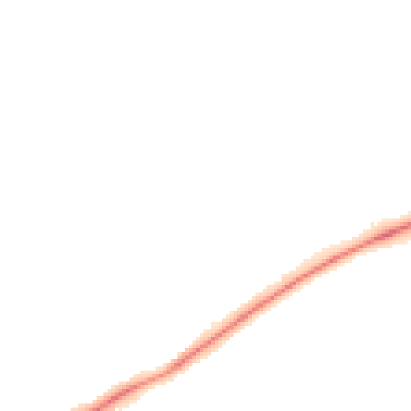 Night-time road noise heatmap for RG4 6NA