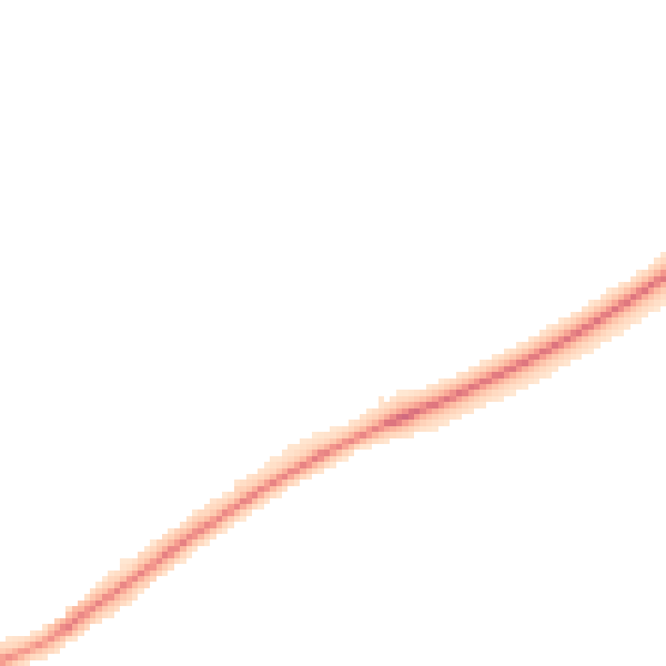 Night-time road noise heatmap for RG4 6NN