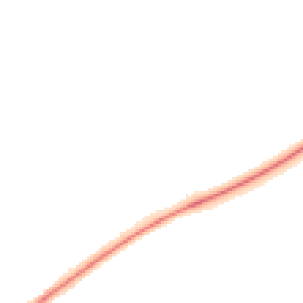 Night-time road noise heatmap for RG4 6NS