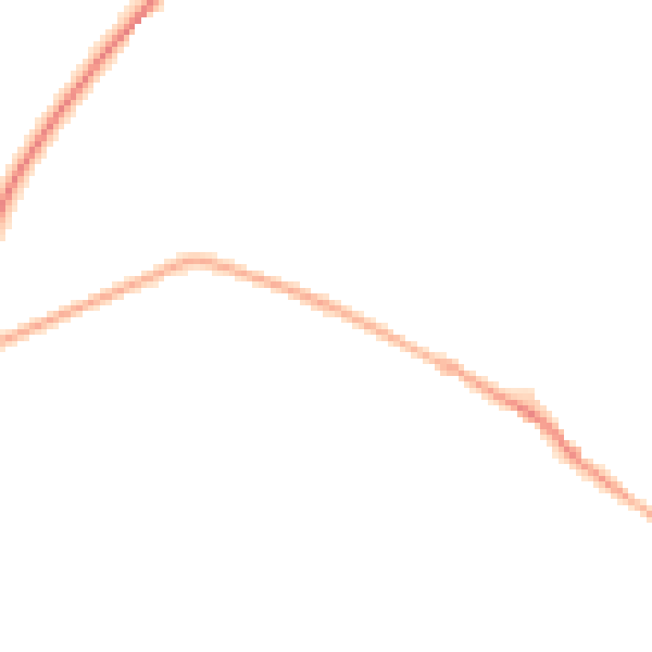 Night-time road noise heatmap for RG4 6TP