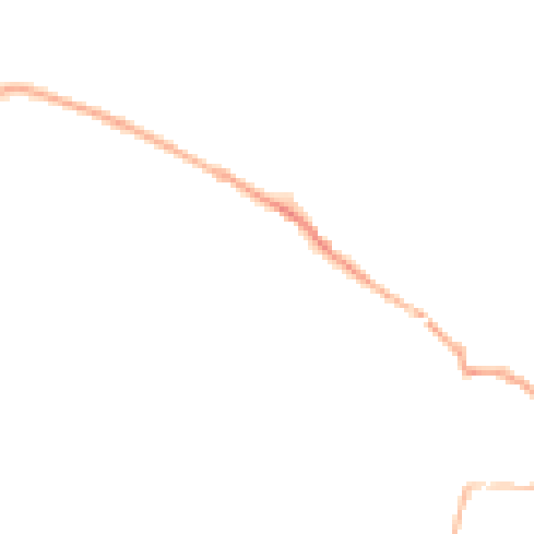 Night-time road noise heatmap for RG4 6TR